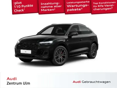 Gebraucht Audi Q5 S-Line 265 PS (194 kW) 2023 Mythosschwarz metallic (metallic) SUV