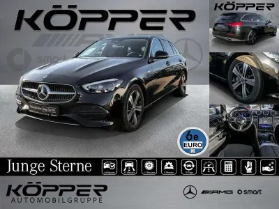 Brugt Mercedes C300e Advanced Plus 313 HK (230 kW) 2025 Sort Stationcar