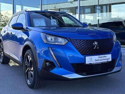Gebraucht Peugeot e-2008 Allure 100 kW (136 PS) 2021 Vertigo blau perlmutt SUV