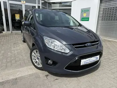Gebraucht Ford Grand C-Max Titanium 116 PS (85 kW) 2011 Midnight skygrau metallic Van / Kleinbus
