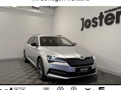Silber Gebraucht 2022 Skoda Superb SportLine Kombi | 27.590 € (Fairer Preis)