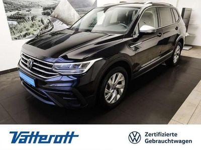 Gebraucht VW Tiguan Allspace Life 150 PS (110 kW) 2022 Schwarz SUV