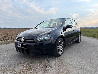 Gebraucht VW Golf VI Comfortline 80 PS (58 kW) 2009 Schwarz Kleinwagen