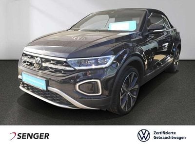 Neu VW T-Roc Cabriolet Style 150 PS (110 kW) 2025 Deep black perleffekt Cabrio