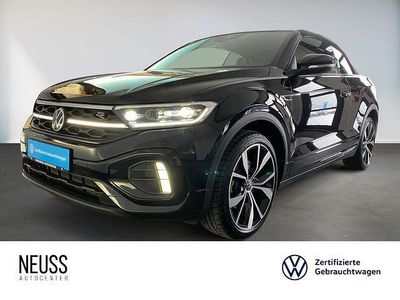 Gebraucht VW T-Roc Cabriolet R-line 150 PS (110 kW) 2025 Schwarz Cabrio