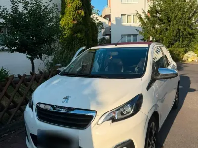 Gebraucht Peugeot 108 82 PS (60 kW) 2017 Weiß Cabrio