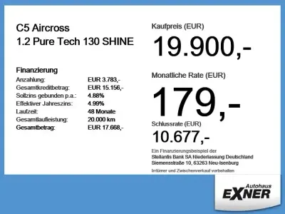 Brugt Citroën C5 Aircross PureTech 131 HK (96 kW) 2024 Hvid SUV