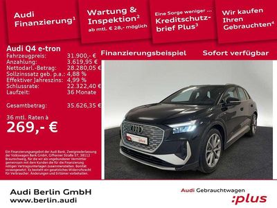 Gebraucht Audi Q4 e-tron Ambiente 150 kW (204 PS) 2022 Mythosschwarz metallic SUV