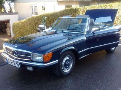 Usata Mercedes SL380 204 CV (150 kW) 1983 Blu Cabrio