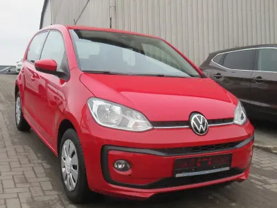 Begagnad VW up! Basis 65 HK (47 kW) 2021 Röd Halvkombi