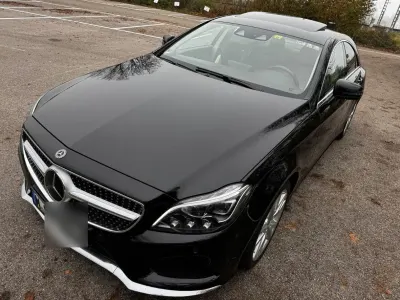 Brugt Mercedes CLS350 AMG 258 HK (189 kW) 2017 Sort Coupe