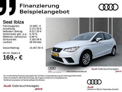 Gebraucht Seat Ibiza Style 95 PS (69 kW) 2020 Weiß Kleinwagen