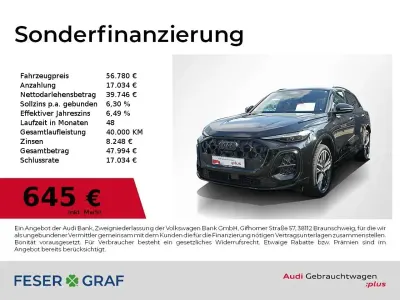 Gebraucht Audi Q5 S-Line 204 PS (150 kW) 2025 Mythosschwarz metallic SUV