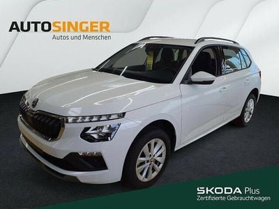 Moonweiss metallic Gebraucht 2024 Skoda Kamiq Selection SUV | 24.880 € (Guter Preis)