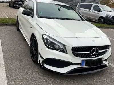 Gebraucht Mercedes CLA220 Shooting Brake AMG line 177 PS (130 kW) 2016 Weiß Kombi