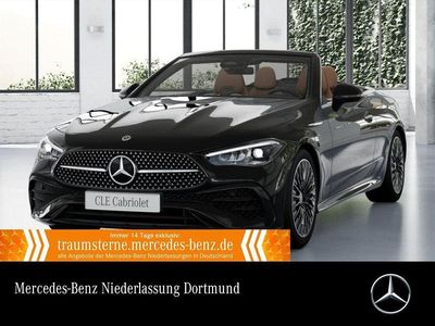 Schwarz Gebraucht 2024 Mercedes CLE200 AMG Cabrio | 51.490 € (Guter Preis)