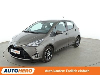 Gebraucht Toyota Yaris Hybrid Team 75 PS (55 kW) 2018 Braun Kleinwagen