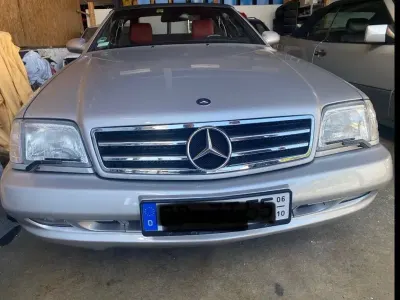 Gebraucht Mercedes SL55 AMG AMG 360 PS (264 kW) 1999 Silber Cabrio