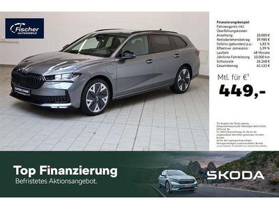 Second-hand Skoda Superb SportLine 150 CP (110 kW) 2025 Gri Break