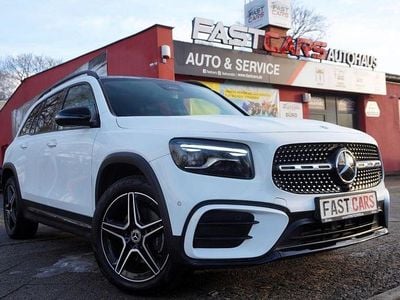 Weiß Gebraucht 2024 Mercedes GLB200 AMG line SUV | 38.990 €