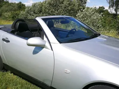 Gebraucht Mercedes SLK200 136 PS (100 kW) 1997 Silber Cabrio