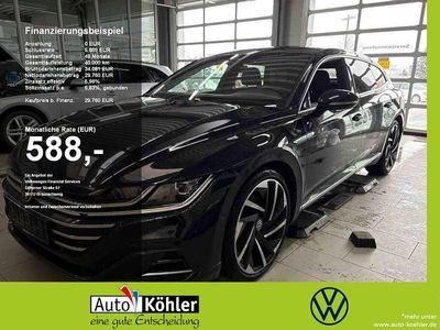 Gebraucht VW Arteon R-line 200 PS (147 kW) 2021 Deep black perleffekt Kombi