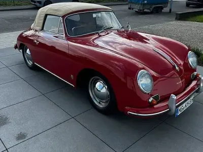 Usata Porsche 356 75 CV (55 kW) 1959 Rosso Cabrio