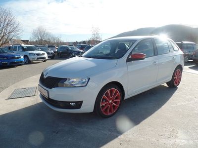 gebraucht Skoda Rapid Spaceback Cool Edition Red u.Grey