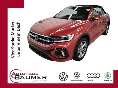 Gebraucht VW T-Roc Cabriolet R-line 150 PS (110 kW) 2025 Kings red (metallic) Cabrio
