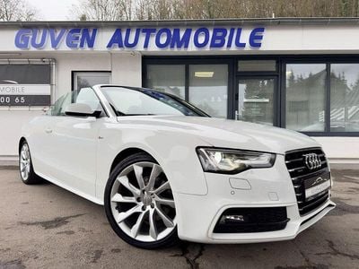 Brugt Audi A5 Cabriolet S-Line 190 HK (139 kW) 2016 Hvid Cabriolet