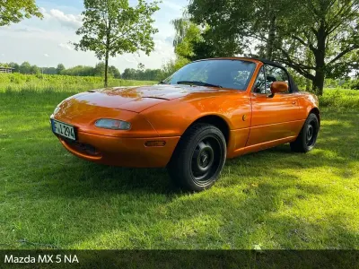 Gebraucht Mazda MX5 116 PS (85 kW) 1991 Orange Cabrio