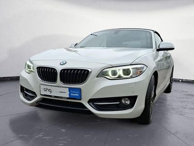 Gebraucht BMW 218 Shadowline 136 PS (100 kW) 2017 Weiß Cabrio