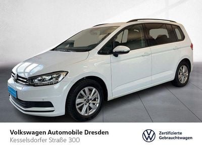 Gebraucht VW Touran Comfortline 150 PS (110 kW) 2022 Weiß Van / Kleinbus