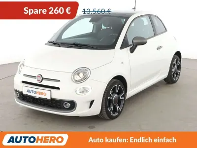 Gebraucht Fiat 500 S 69 PS (50 kW) 2018 Weiß Kleinwagen