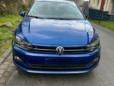 Gebraucht VW Polo Comfortline 80 PS (58 kW) 2021 Blau Kleinwagen