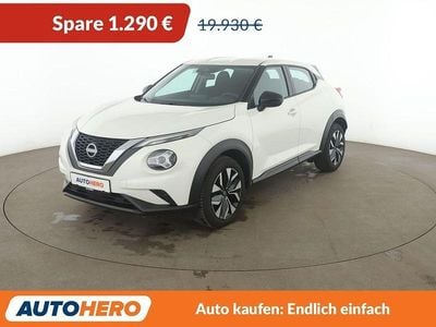 Usado Nissan Juke Acenta 114 HP (83 kW) 2024 Branco SUV