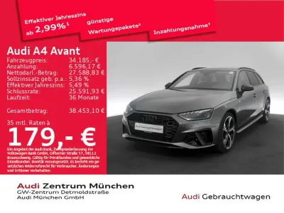 Gebraucht Audi A4 S-Line 204 PS (150 kW) 2024 Daytonagrau perleffekt Kombi