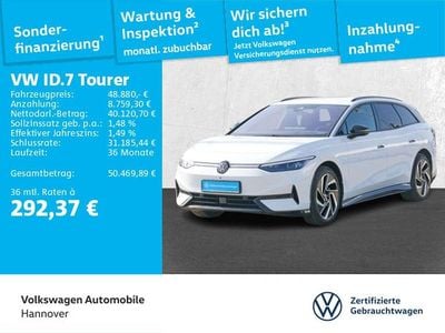 Gebraucht VW ID.7 Pro 210 kW (286 PS) 2025 Gletscherweiß metallic Kombi