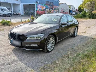 Brugt BMW 740 Comfort Edition 320 HK (235 kW) 2016 Brun Sedan