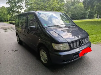 Gebraucht Mercedes V230 Sport Edition 143 PS (105 kW) 1999 Schwarz Van / Kleinbus