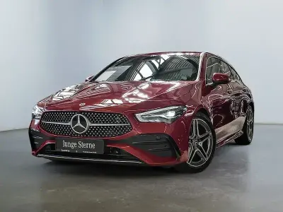 Brugt Mercedes CLA200 Shooting Brake AMG 163 HK (119 kW) 2025 Rød Stationcar