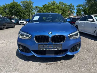 Gebraucht BMW 118 M Sport 150 PS (110 kW) 2018 Blau Kleinwagen