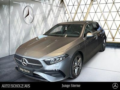 Gebraucht Mercedes A200 AMG 163 PS (119 kW) 2024 Metalliclack mountaingrau Limousine