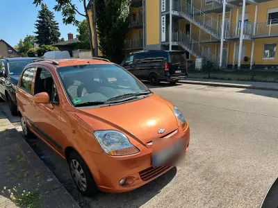 Usata Chevrolet Matiz 55 CV (40 kW) 2006 Arancione Utilitaria
