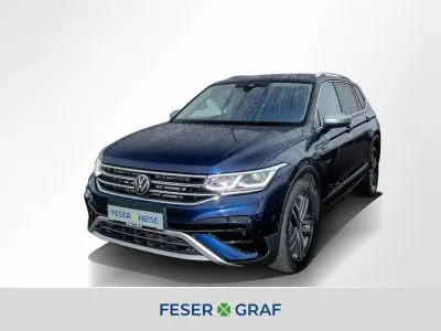 Käytetty VW Tiguan Allspace Elegance 200 HP (147 kW) 2022 Sininen Katumaasturi