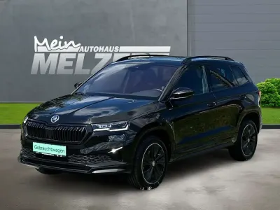Gebraucht Skoda Karoq SportLine 150 PS (110 kW) 2024 Schwarzmagic perleffekt SUV