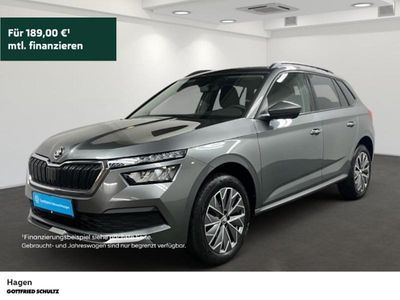 Gebraucht Skoda Kamiq Tour 95 PS (69 kW) 2022 Graphitegrau metallic SUV