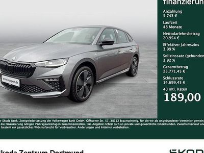 Gebraucht Skoda Scala Monte Carlo 150 PS (110 kW) 2025 Grau Kleinwagen