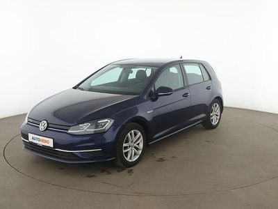Gebraucht VW Golf VII Comfortline 131 PS (96 kW) 2019 Blau Limousine