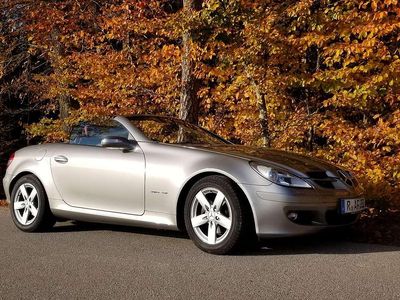 Gebraucht Mercedes SLK200 163 PS (119 kW) 2004 Silber Cabrio